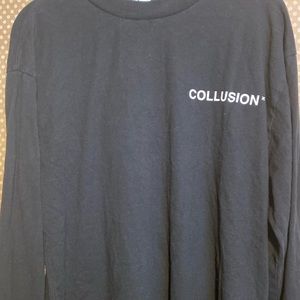 Collusion Oversized Long Sleeved T-Shirt